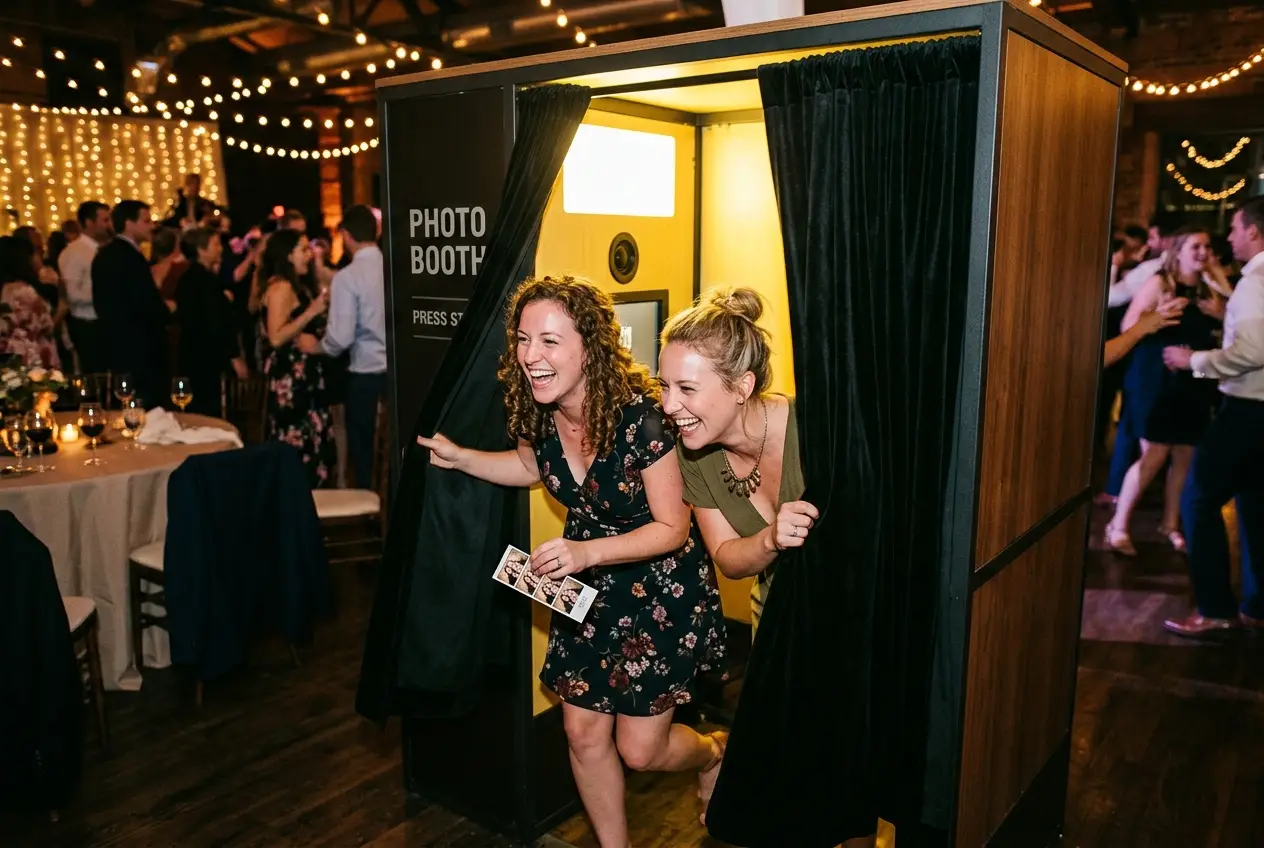 Enclosed Photo Booth event experience
