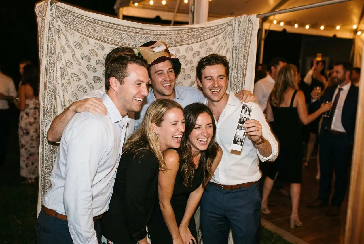 Open-Air Photo Booth event experience